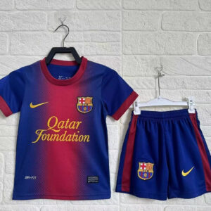 Barcelona Home Retro Kids Suit 2012/13