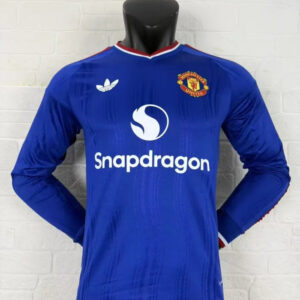 Manchester United Away Long Sleeve Player Jersey 26/27