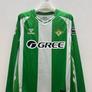 Real Betis Home Man Long Sleeve Jersey 25/26
