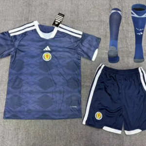 Scotland 2026 World Cup Home Kids Suit & Socks